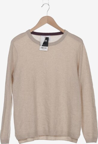 HERZENSANGELEGENHEIT Pullover M in Beige: predná strana