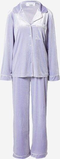 florence by mills exclusive for ABOUT YOU Pyjama 'Lotti' in lila / weiß, Produktansicht