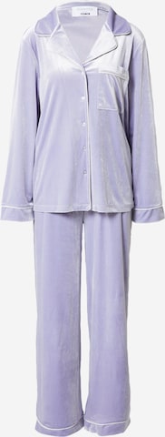 florence by mills exclusive for ABOUT YOU Pyjamas 'Lotti' i lila: framsida