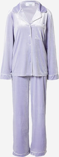 florence by mills exclusive for ABOUT YOU Pyjamas 'Lotti' i lilla / hvid, Produktvisning