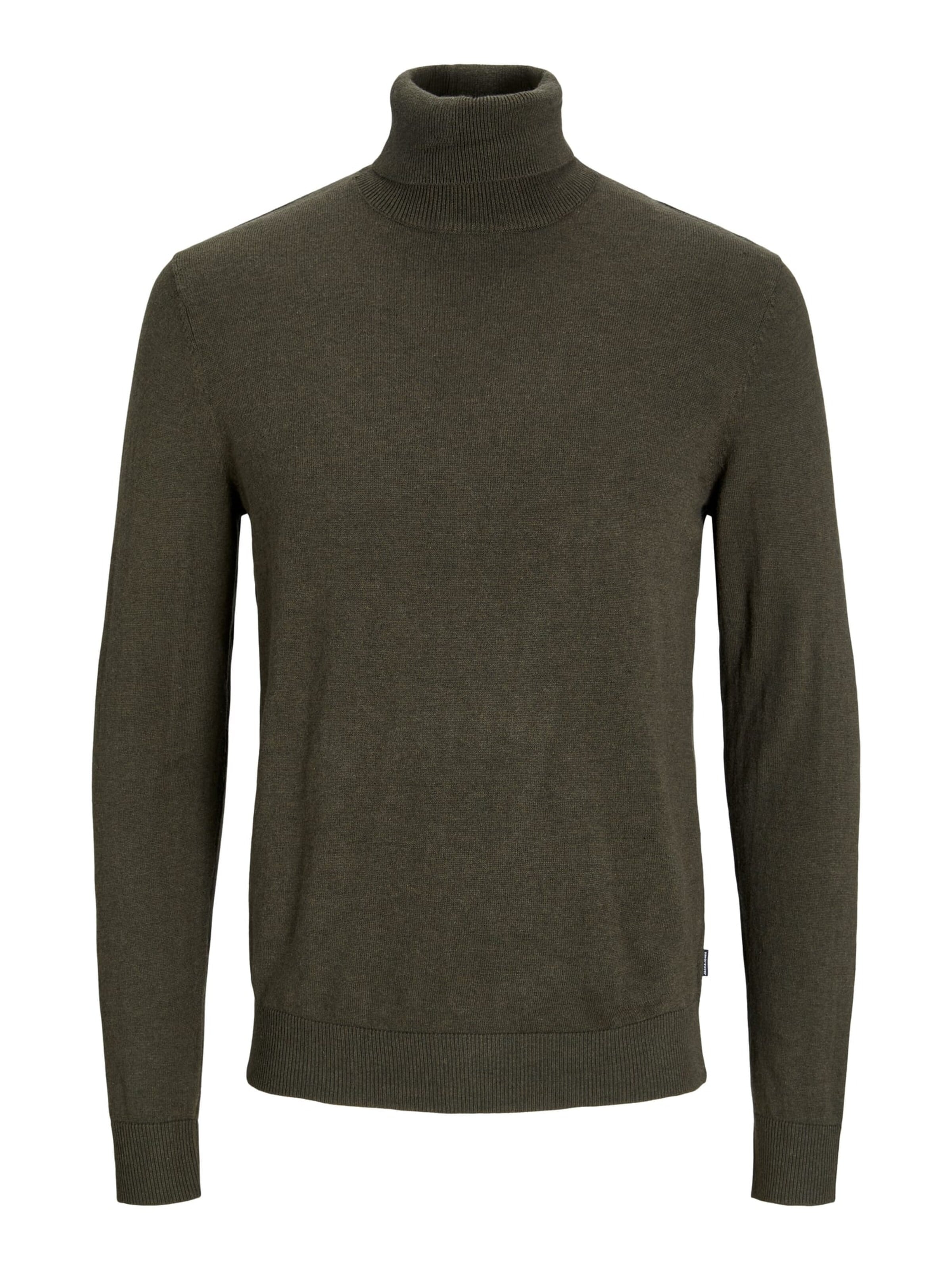 JACK & JONES Trui 'JJEemil' in Groen: voorkant