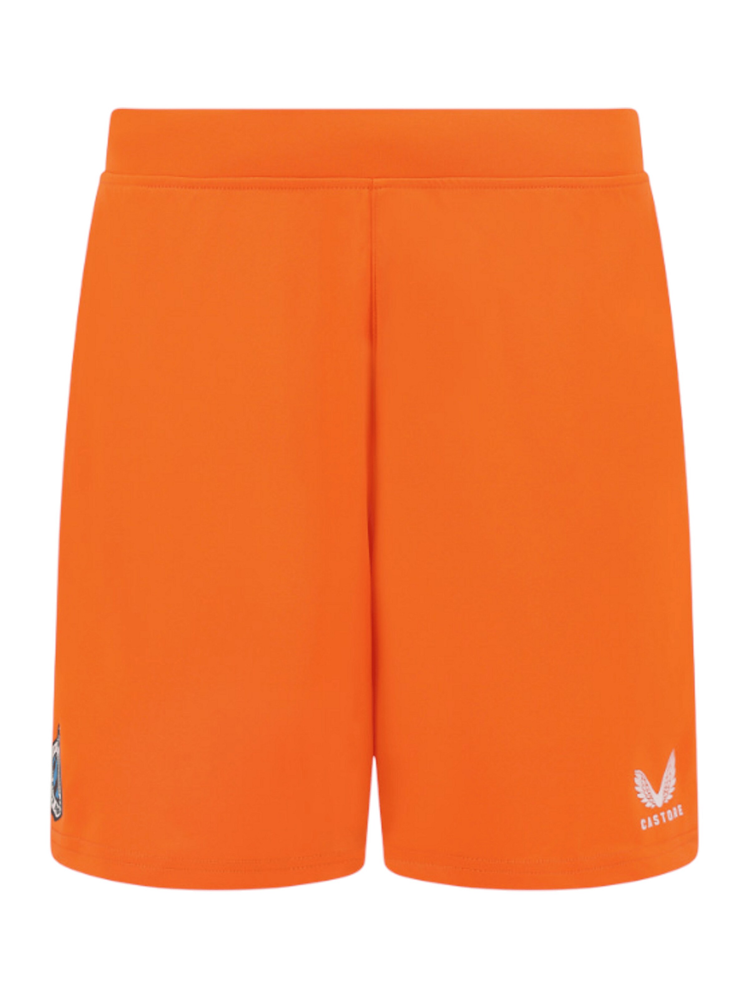 Castor Regular Pants in Orange: front
