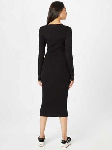 Urban Classics Knitted dress in Black