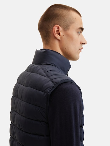 Gilet TOM TAILOR en bleu