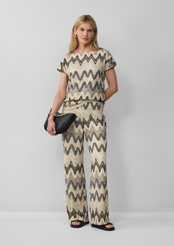 T-shirt s.Oliver BLACK LABEL en beige