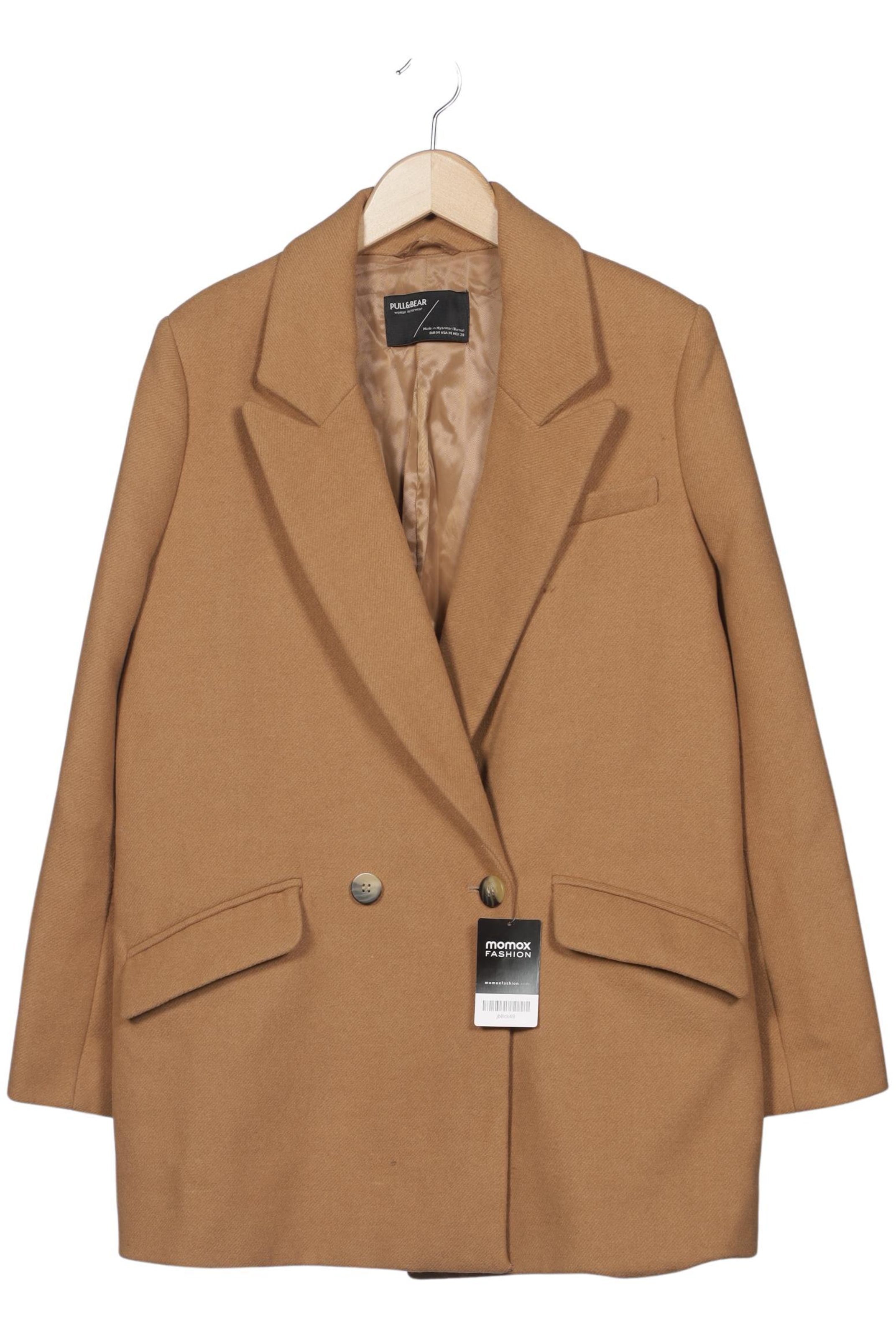 Pull&Bear Mantel M in Beige: Vorderseite