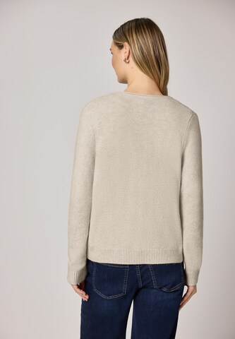 STREET ONE Strickjacke in Beige