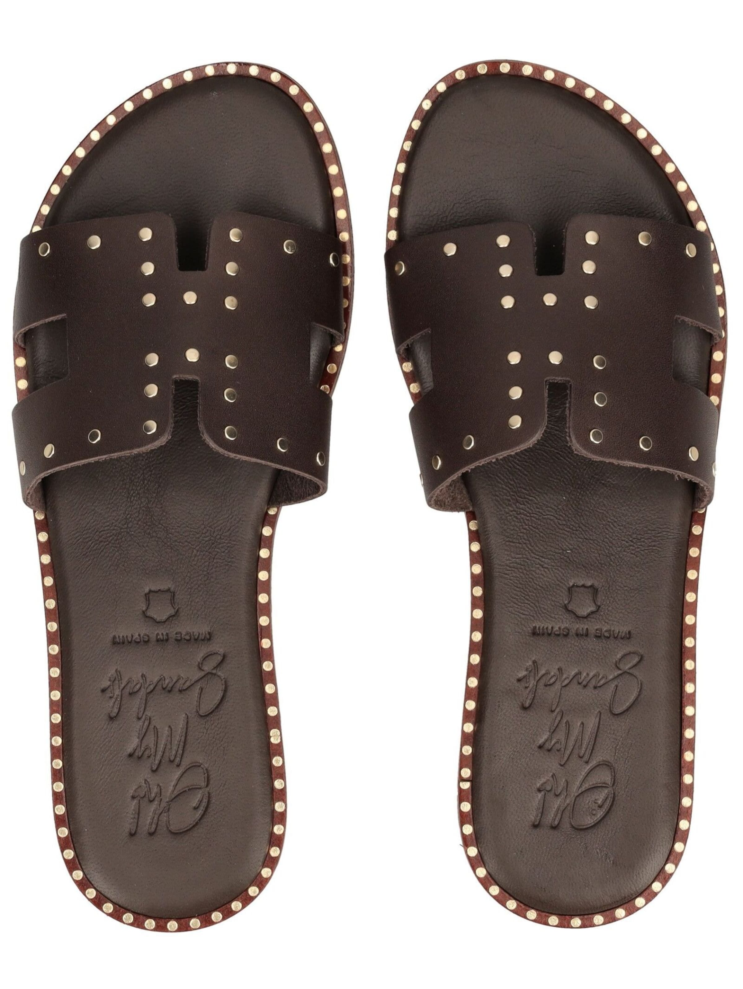 Zoccoletto di Oh! My Sandals in marrone