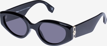 LE SPECS Sunglasses 'GYMPLASTICS' in Black: front