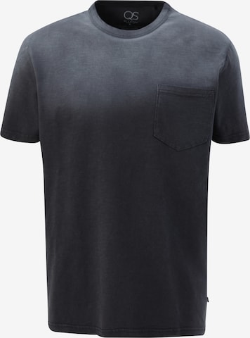 QS Tričko – černá: přední strana