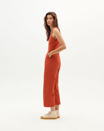 Thinking MU Jumpsuit 'Rafflesia' in Red