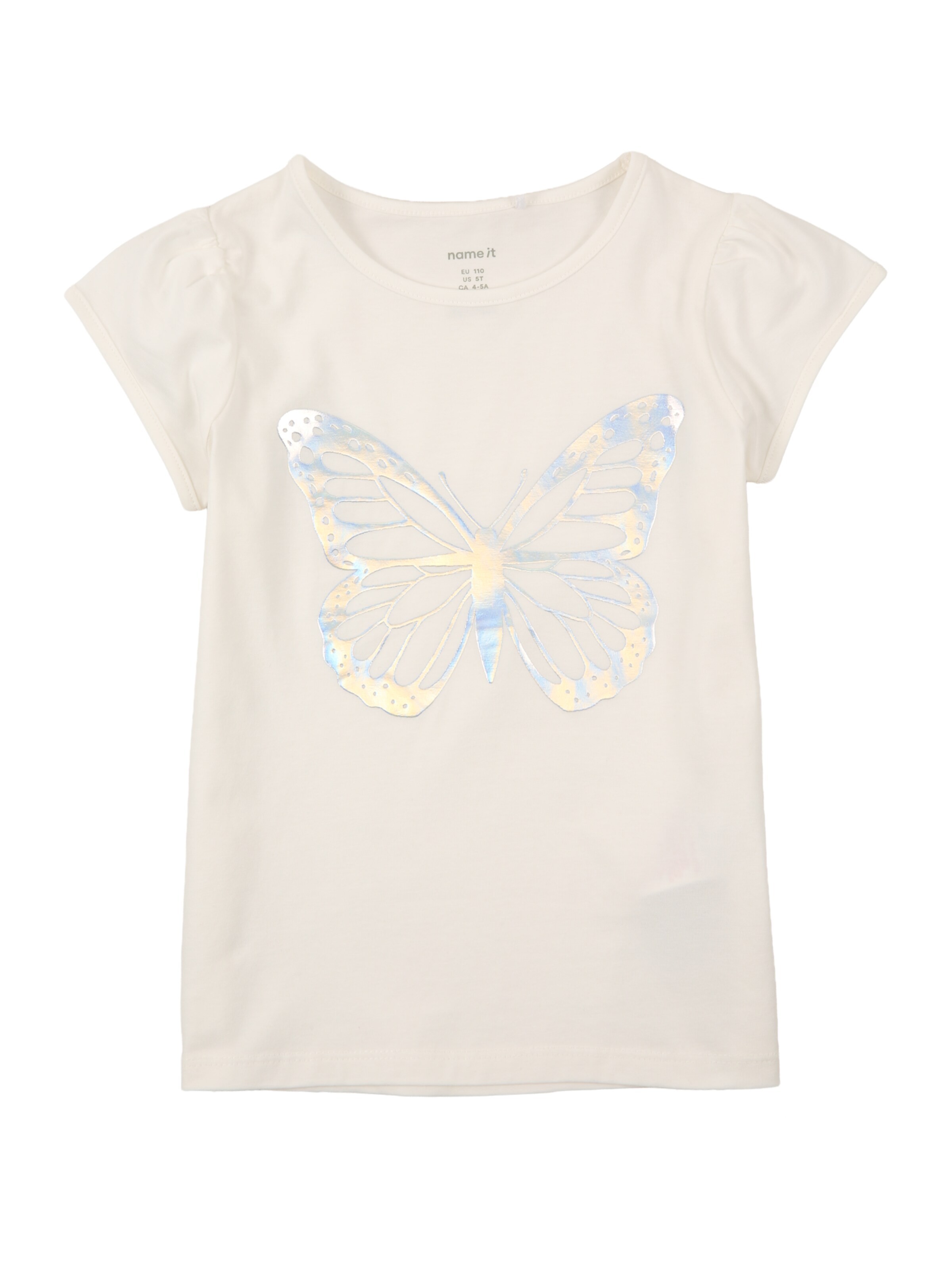 NAME IT Футболка 'NMFFipasa' в Белый: спереди