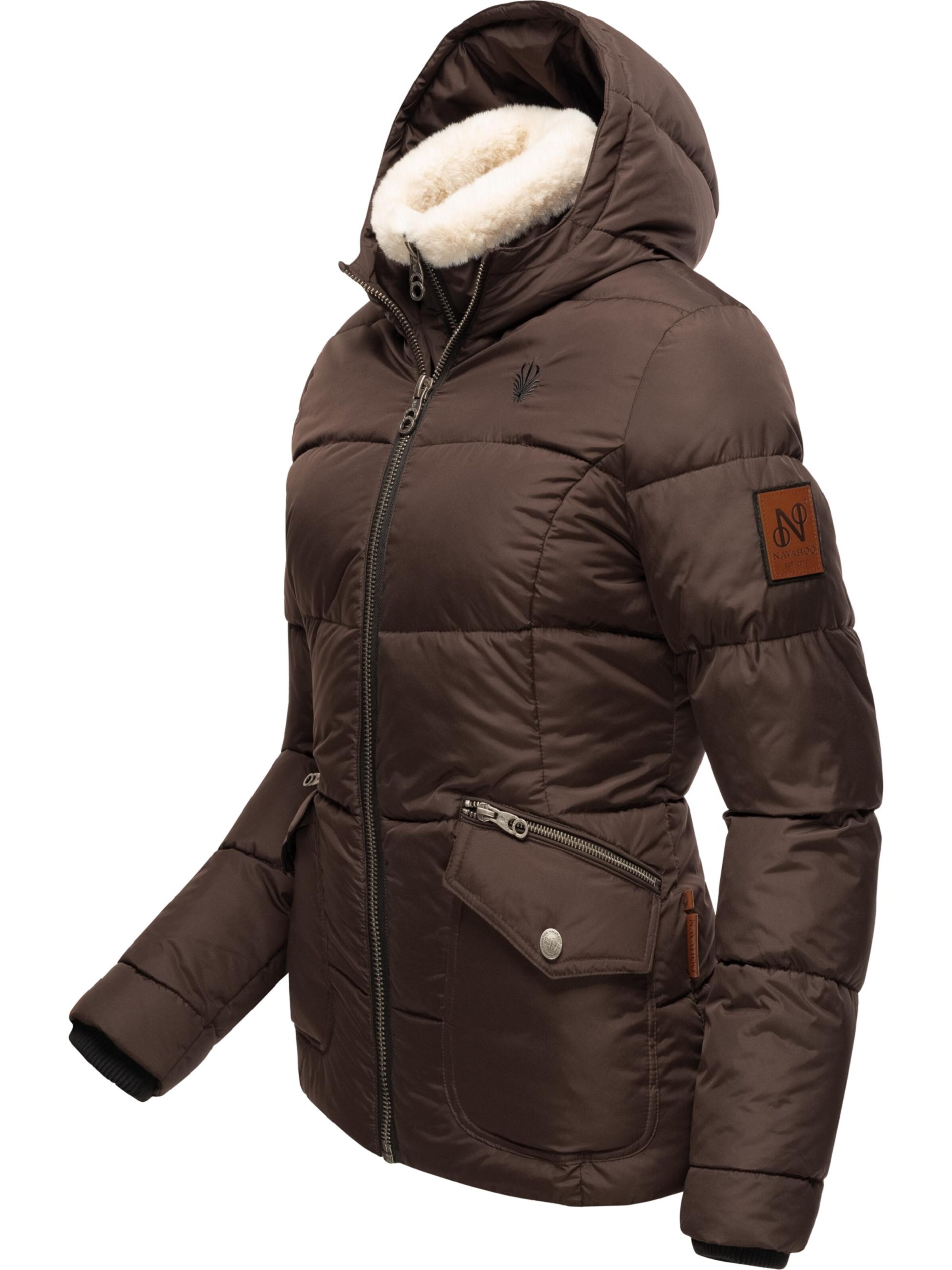 Veste d’hiver 'Megan' NAVAHOO en marron