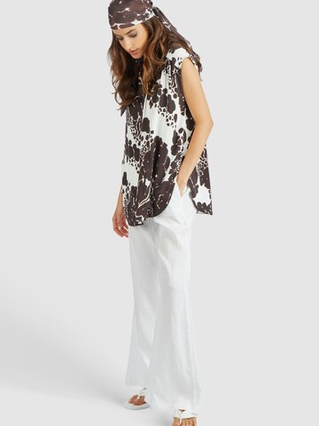MARC AUREL Blouse in Brown