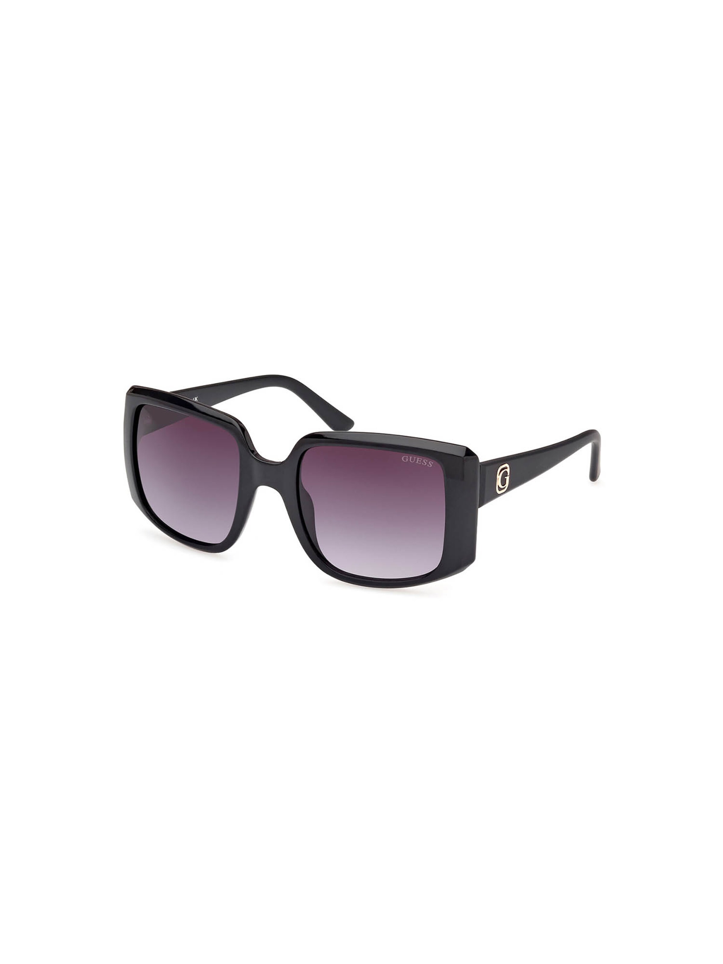 GUESS Sonnenbrille in Schwarz: Vorderseite