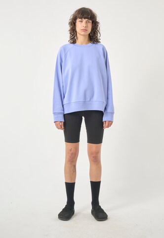 Cleptomanicx Sweatshirt 'Crewneck Ligull' in Blau