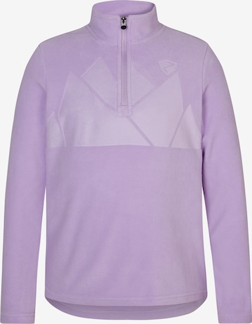 ZIENER Athletic Sweater 'JONKI' in Purple: front