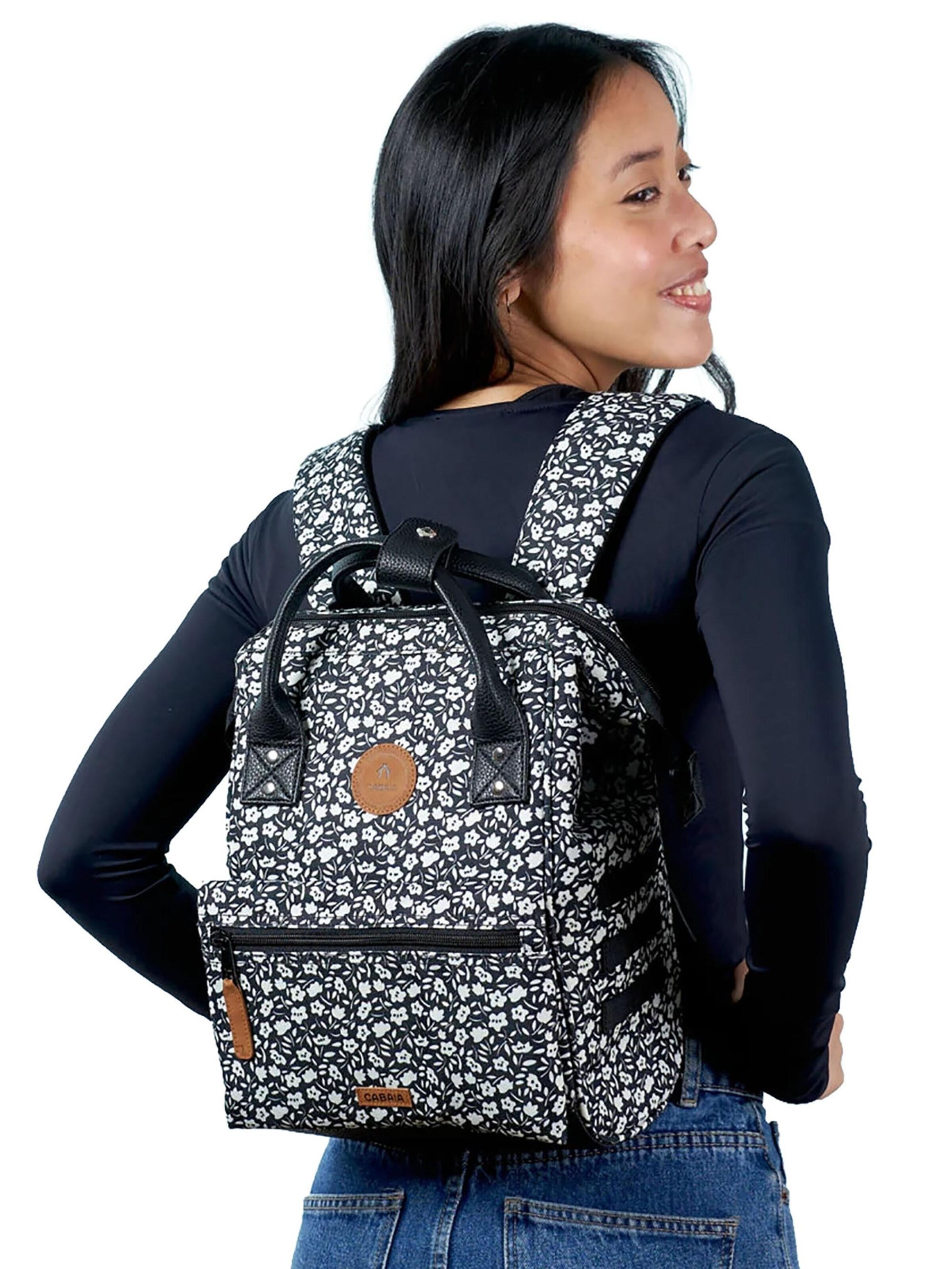 Cabaia Backpack 'Catane S' in Mixed colors: front