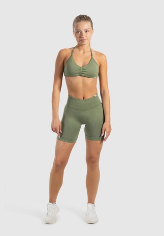 Smilodox Slim fit Sports trousers ' Scrunch Edina ' in Green