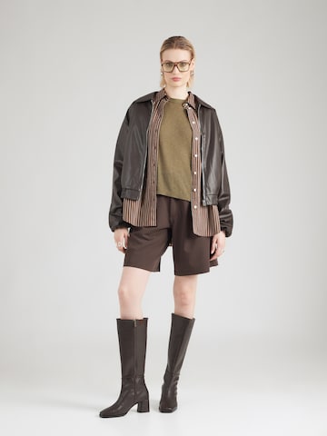 Pull-over 'TOIMA' AMERICAN VINTAGE en marron