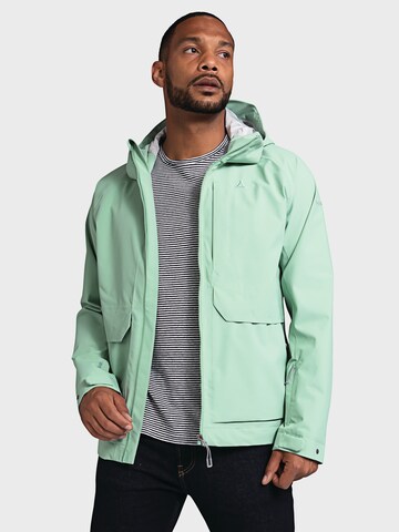 Schöffel Outdoor jacket 'Lausanne' in Green