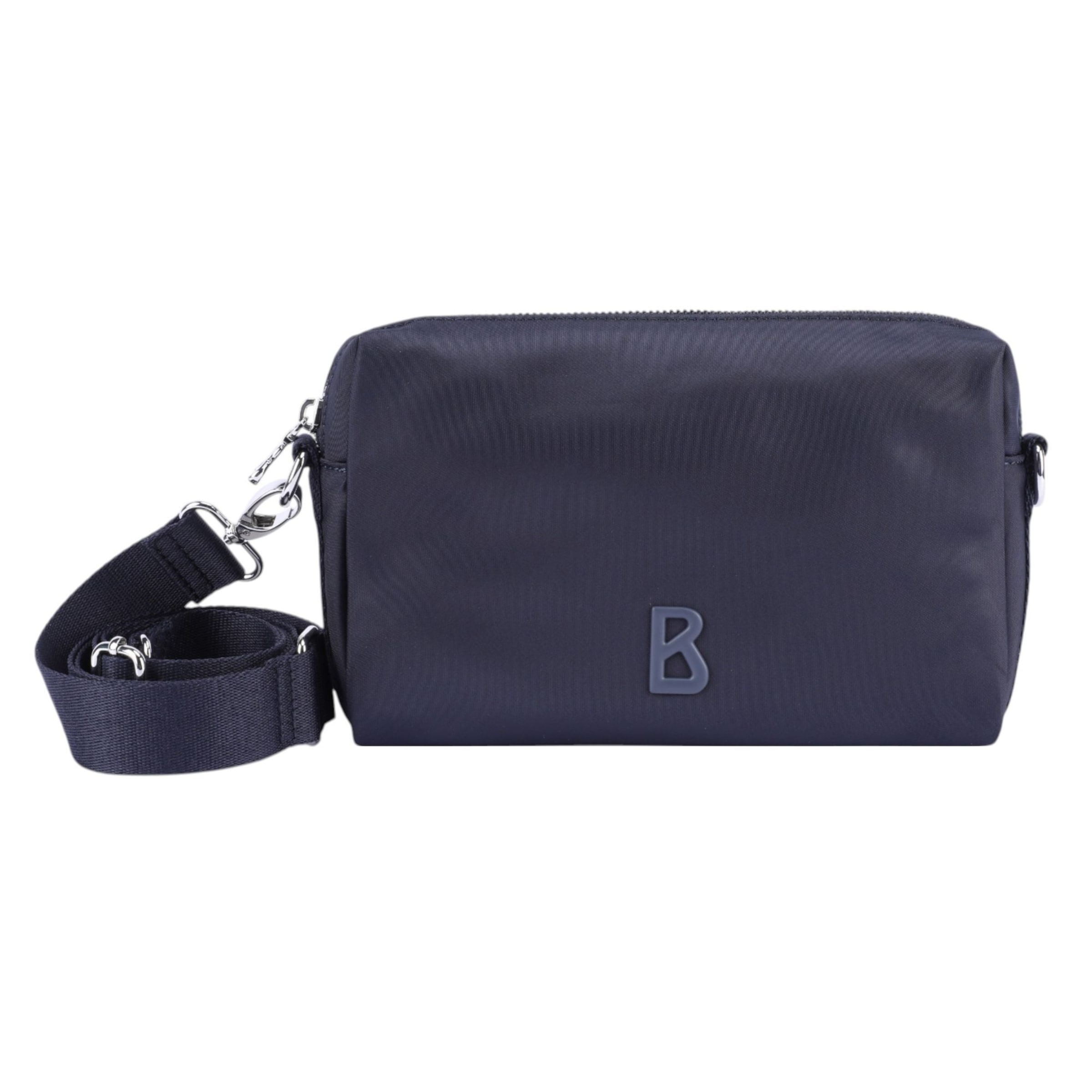 BOGNER Schoudertas 'Verbier Play 1.0 Pukie' in Blauw: voorkant