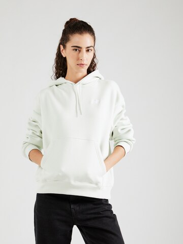 Sweat-shirt new balance en vert : devant