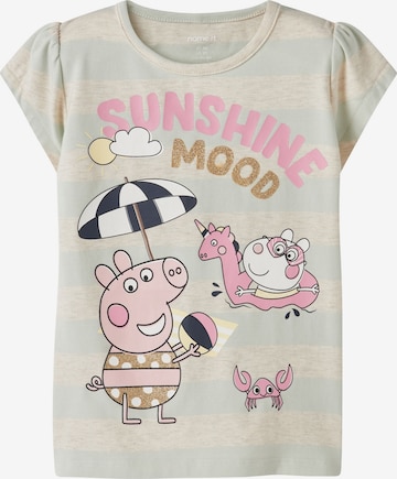 NAME IT Shirt 'NMFarra Peppa' in Blue: front