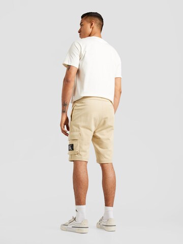 regular Pantaloni cargo di Calvin Klein Jeans in beige