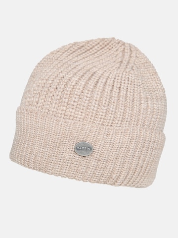 Tazzio Beanie 'A501' in Beige: front