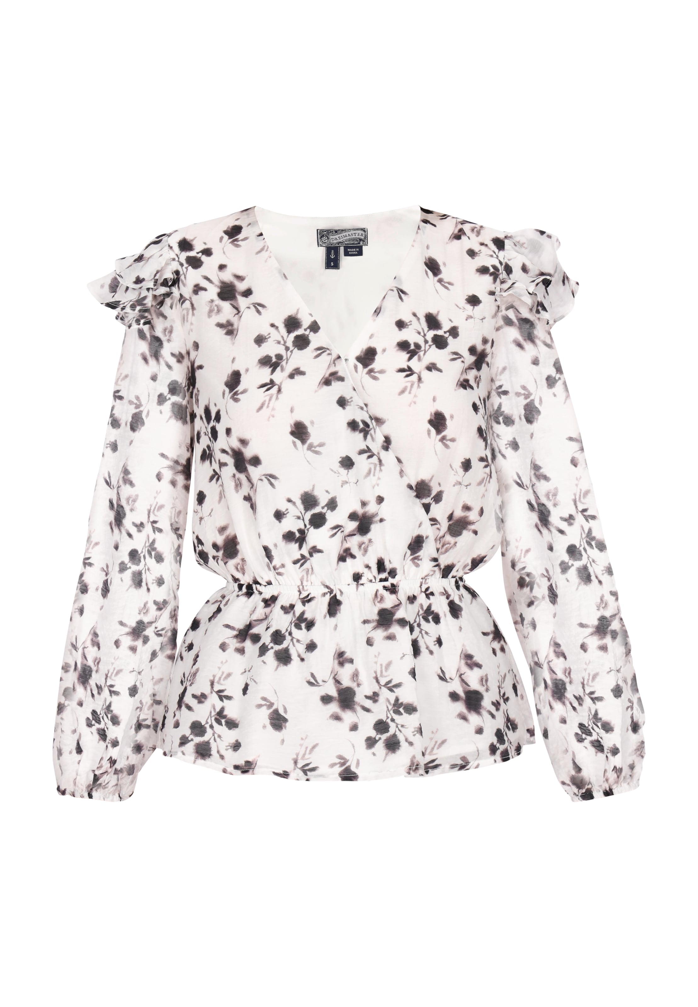 DreiMaster Vintage Blúzka - Biela: predná strana