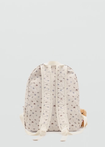 MANGO KIDS Backpack 'PETCLUB' in Beige