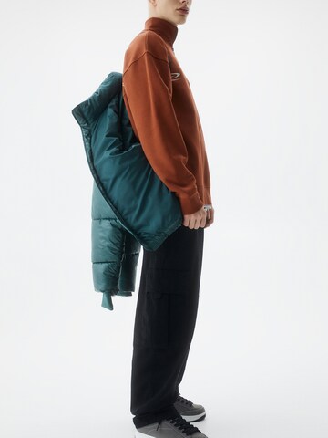 Pull&Bear Between-Season Jacket in Green