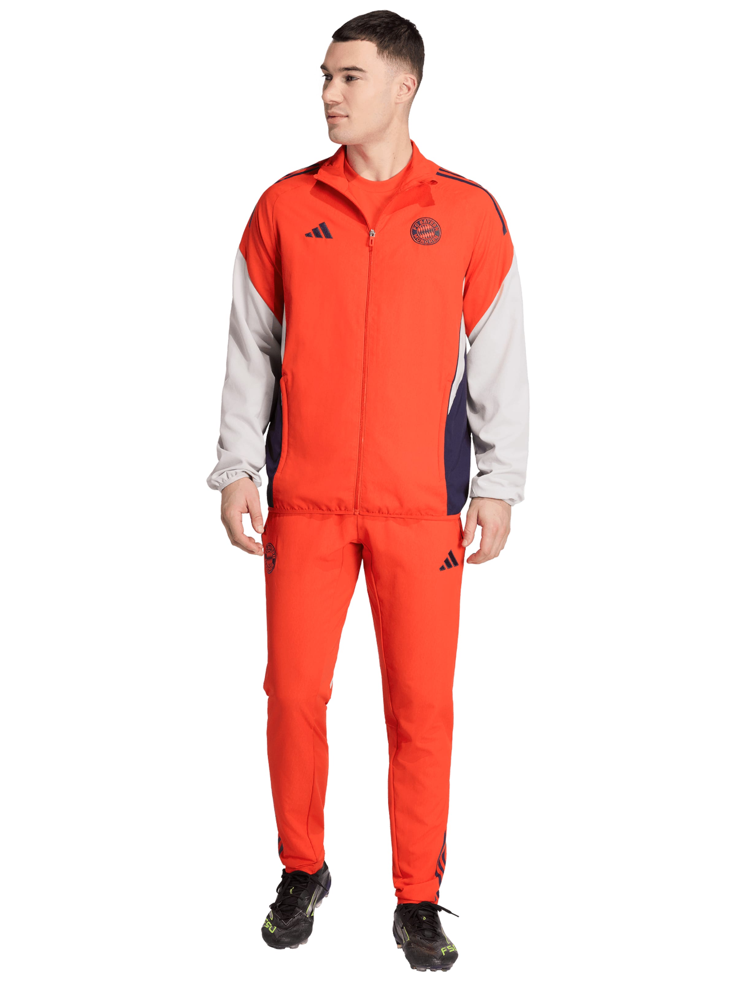 Vestes d’entraînement 'FC Bayern Tiro 25' ADIDAS PERFORMANCE en rouge