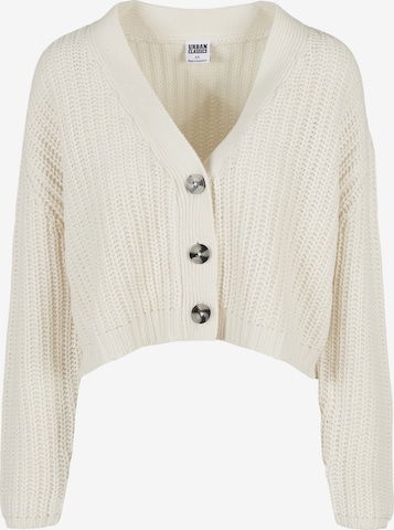 Urban Classics Knit Cardigan in Beige