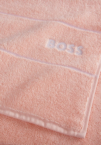 BOSS Home Shower Towel 'PLAIN' in Pink