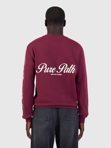 Sweat-shirt Pure Path en rouge