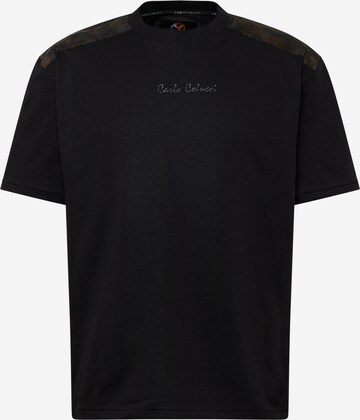 Carlo Colucci Shirt 'Danelon' in Black: front