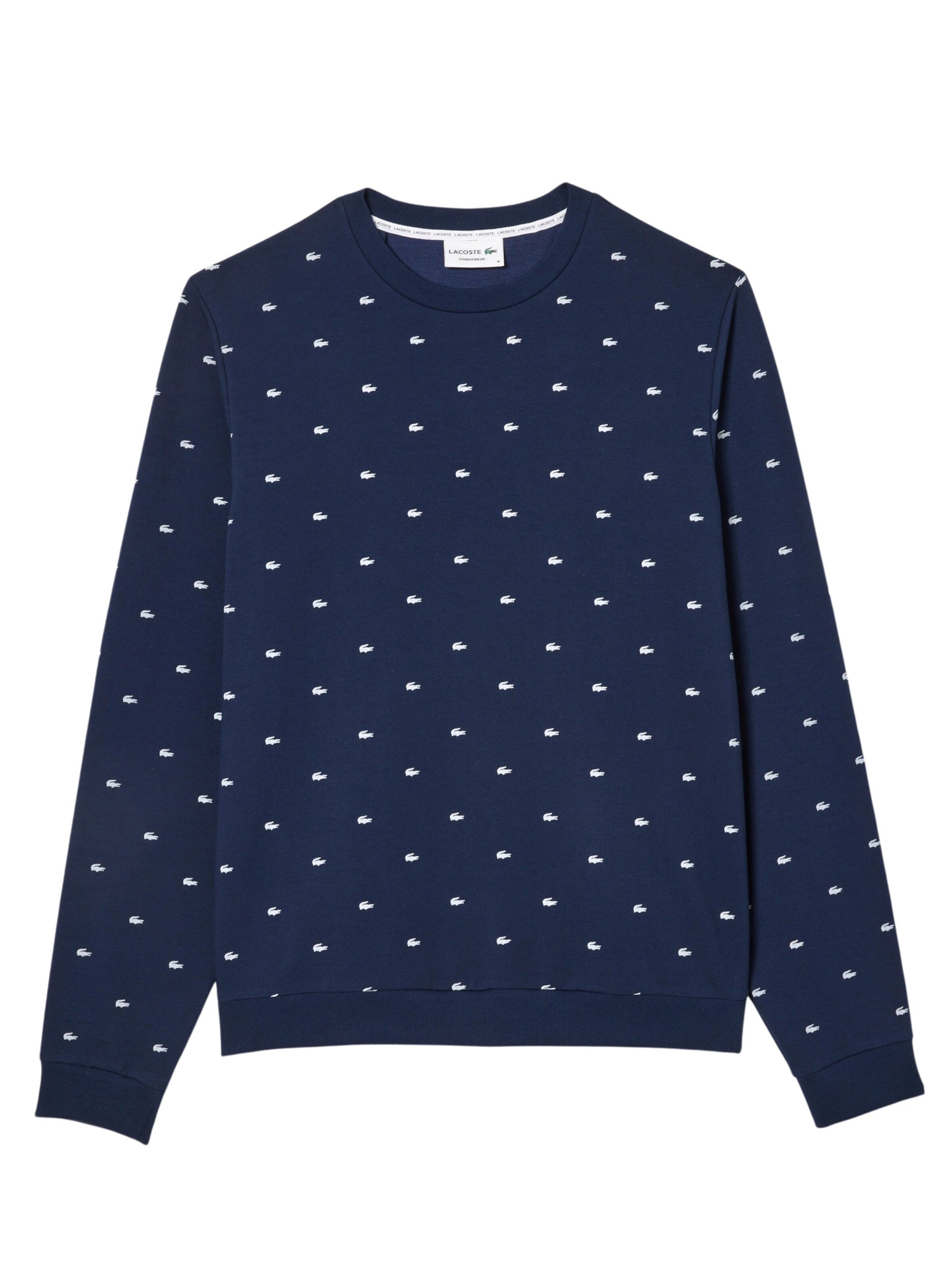 LACOSTE Mikina - Modrá: predná strana