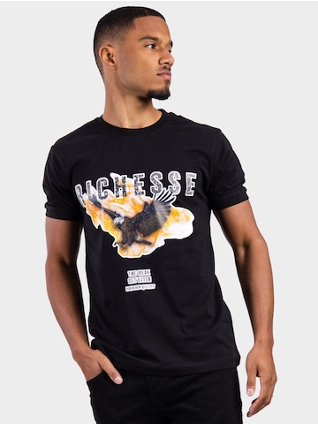 Richesse Shirt 'AIGLE' in Zwart: voorkant