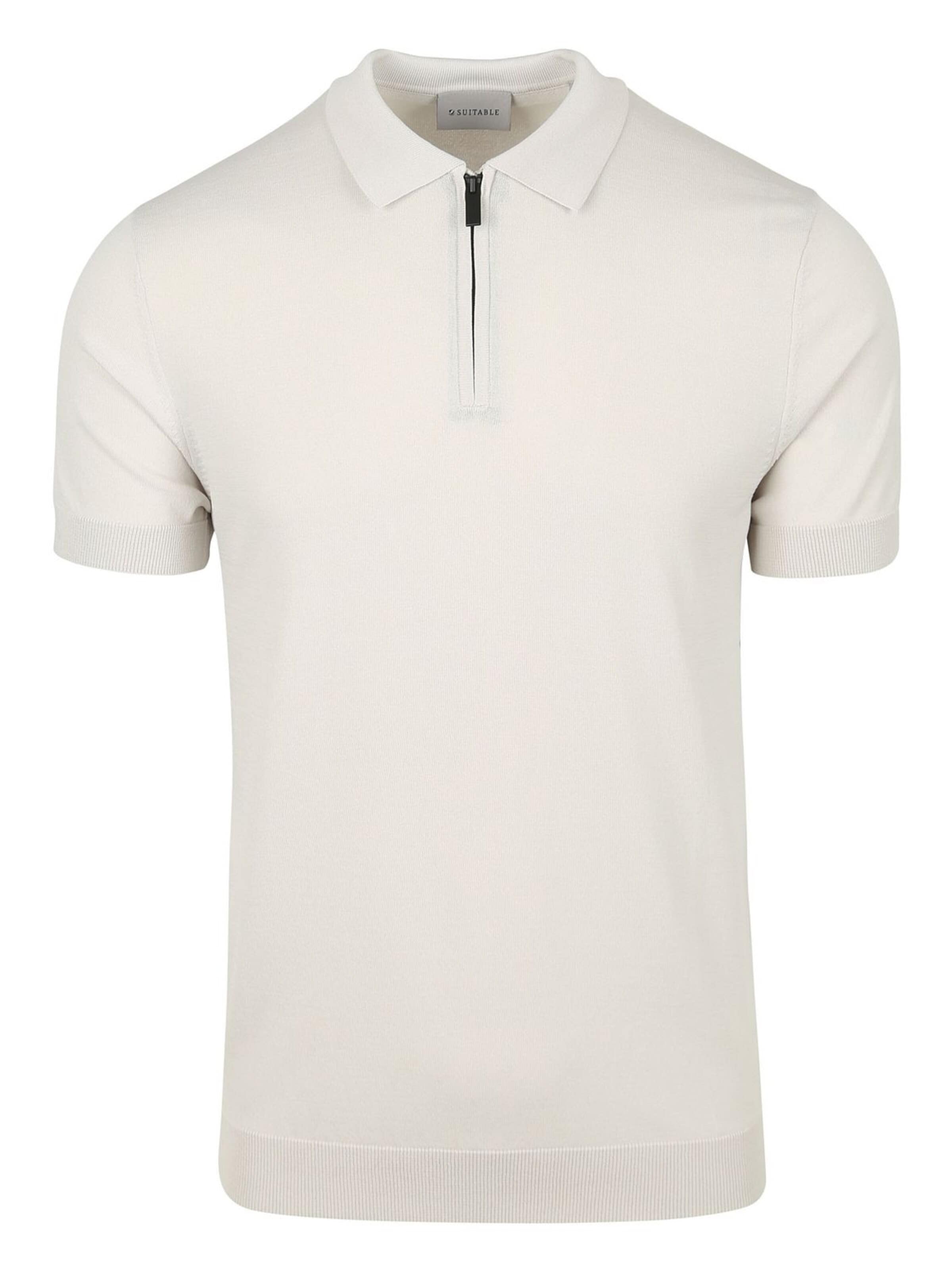 Suitable Shirt 'DAP' in Beige: voorkant