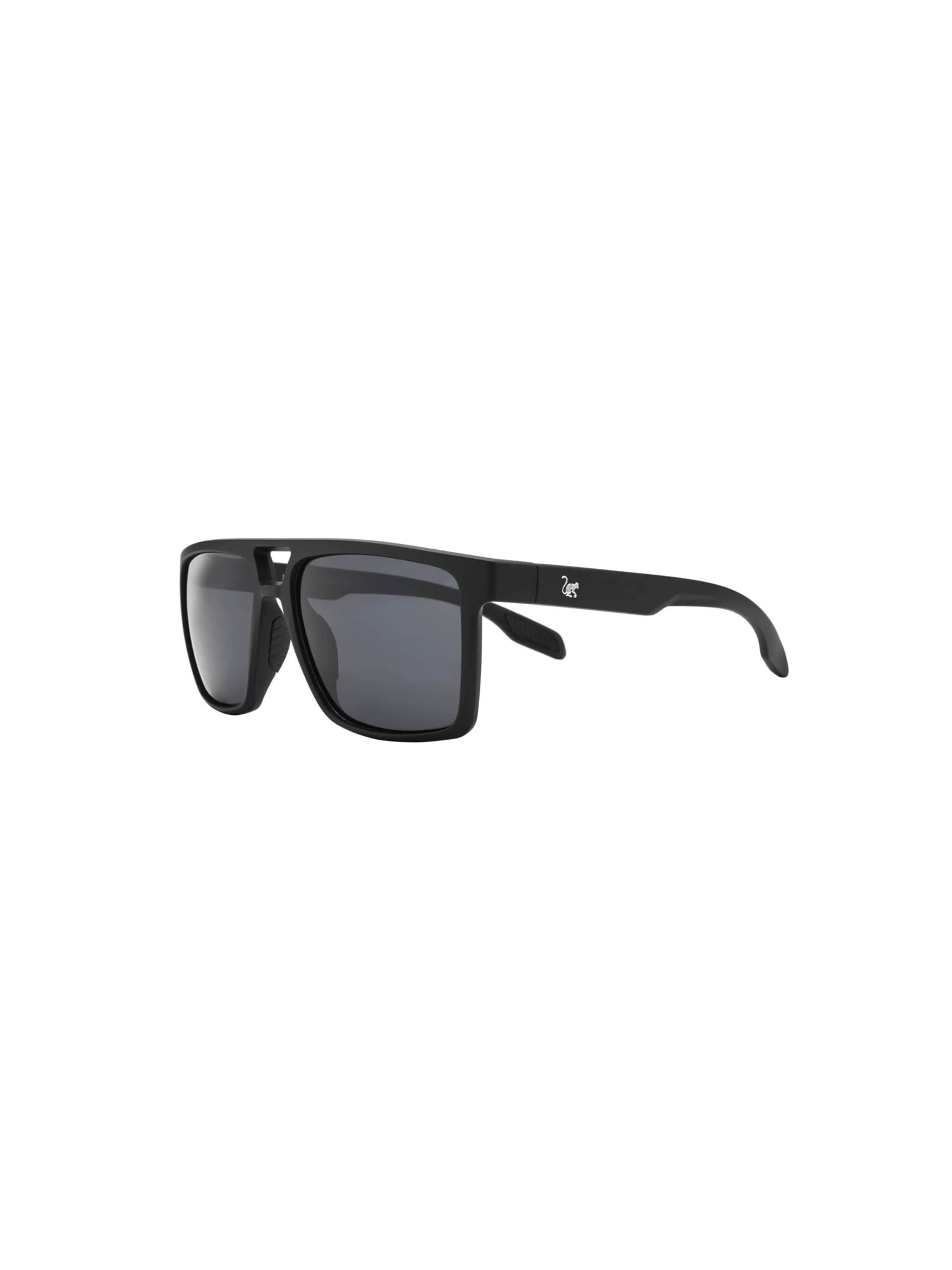 Surf Monkey Sonnenbrille in Schwarz: Vorderseite