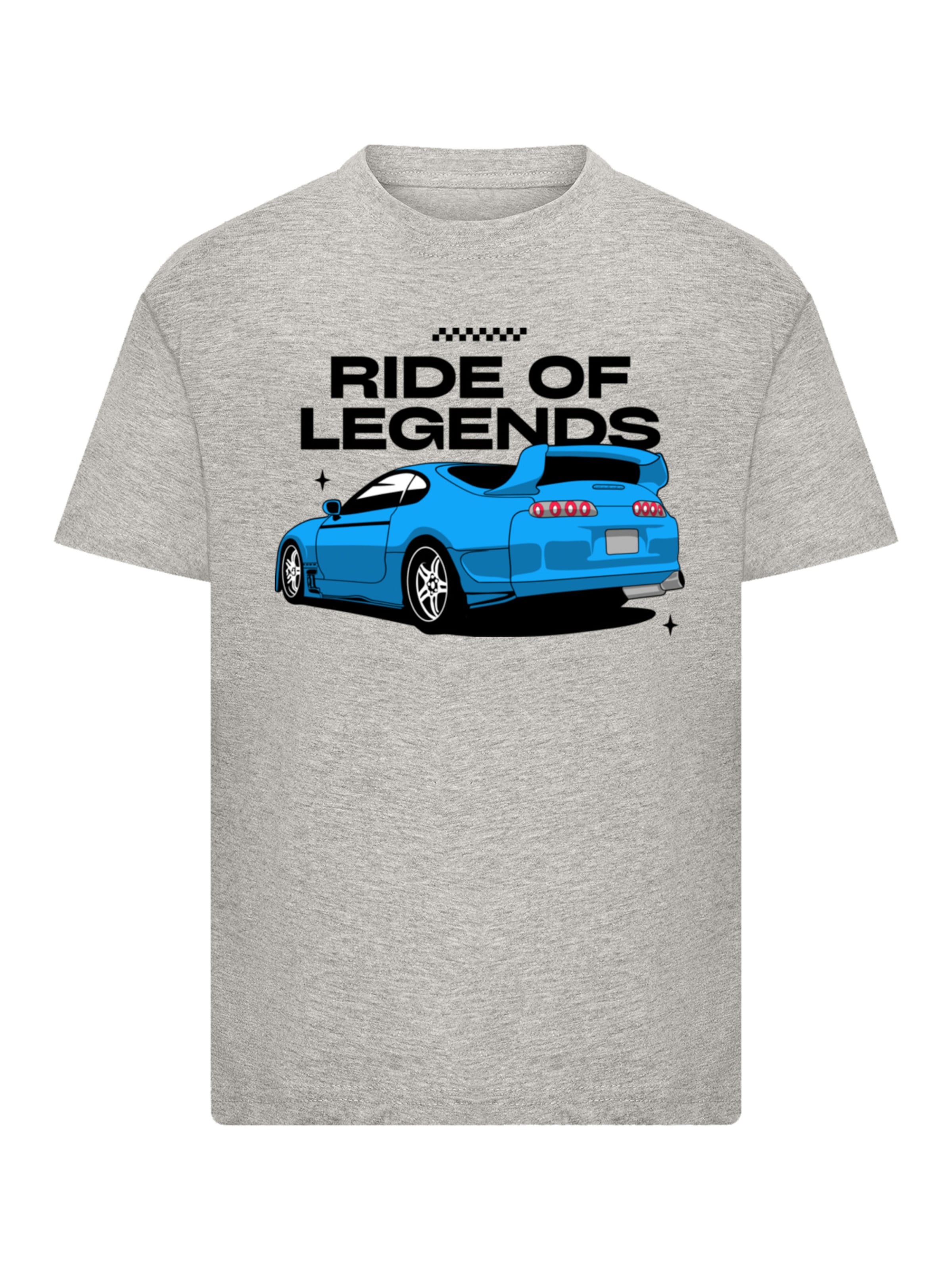 F4NT4STIC Shirt in Grey: front