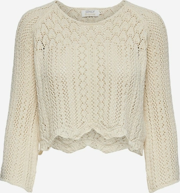 ONLY Sweater 'NOLA' in Beige: front