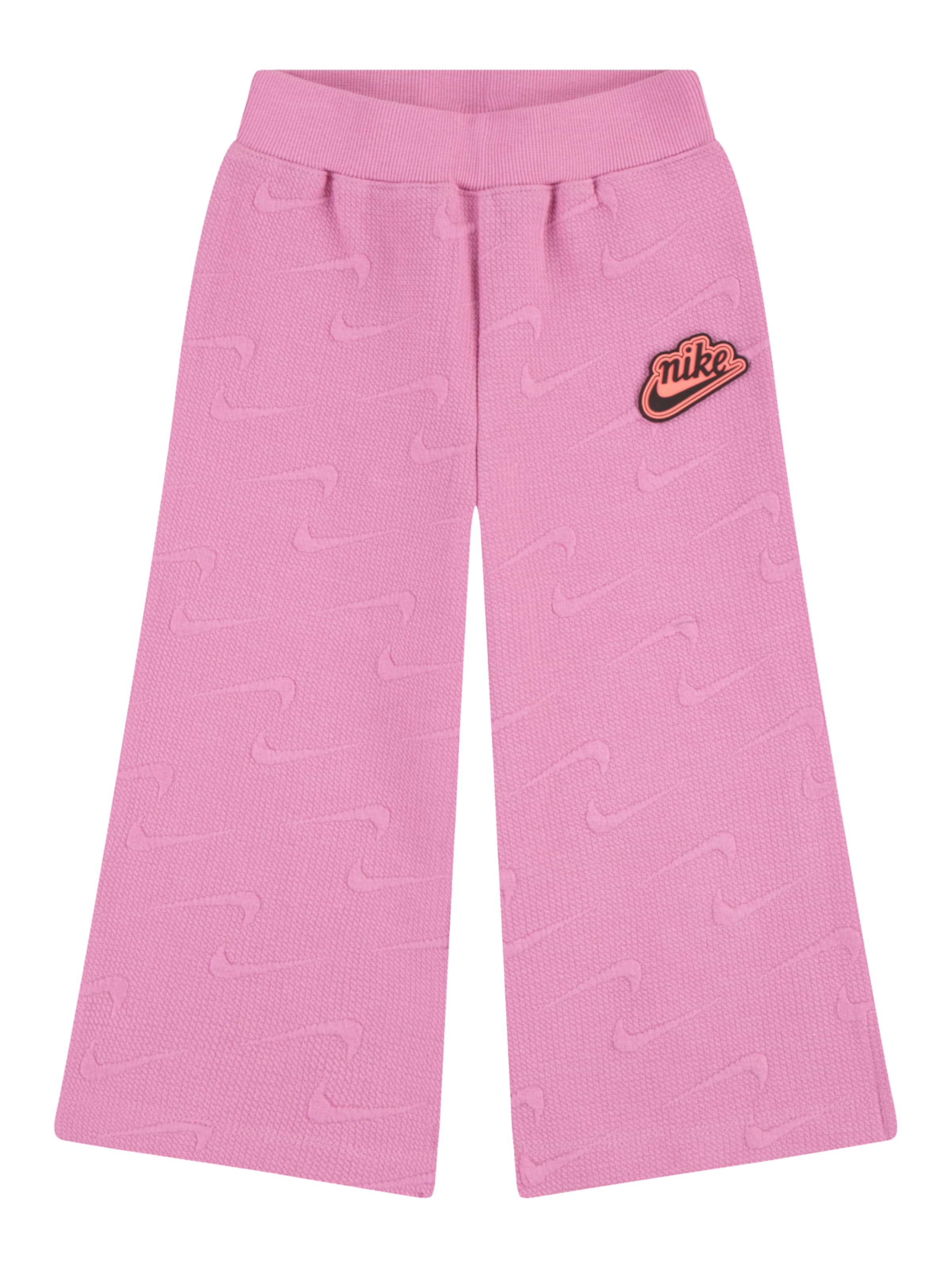 Nike Sportswear Szeroka nogawka Spodnie 'NEW IMPRESSIONS' w kolorze różowy: przód