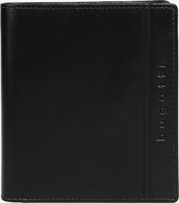 bugatti Portemonnaie in Schwarz: Vorderseite