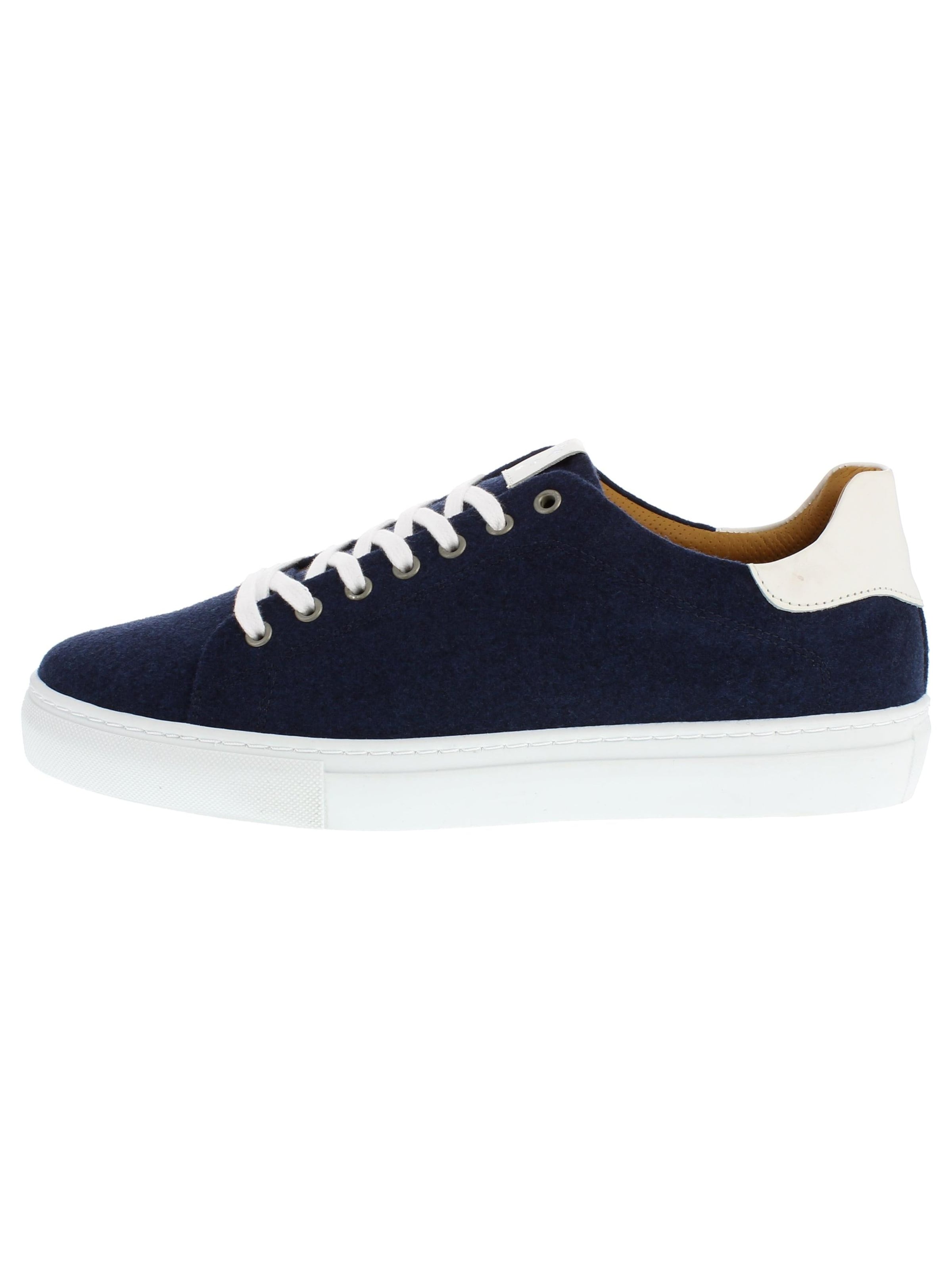 XAVER LUIS Schuhmanufaktur Sneakers 'MAX - Nachhaltiger Herren Sneaker aus Merinowolle' in Blue: front