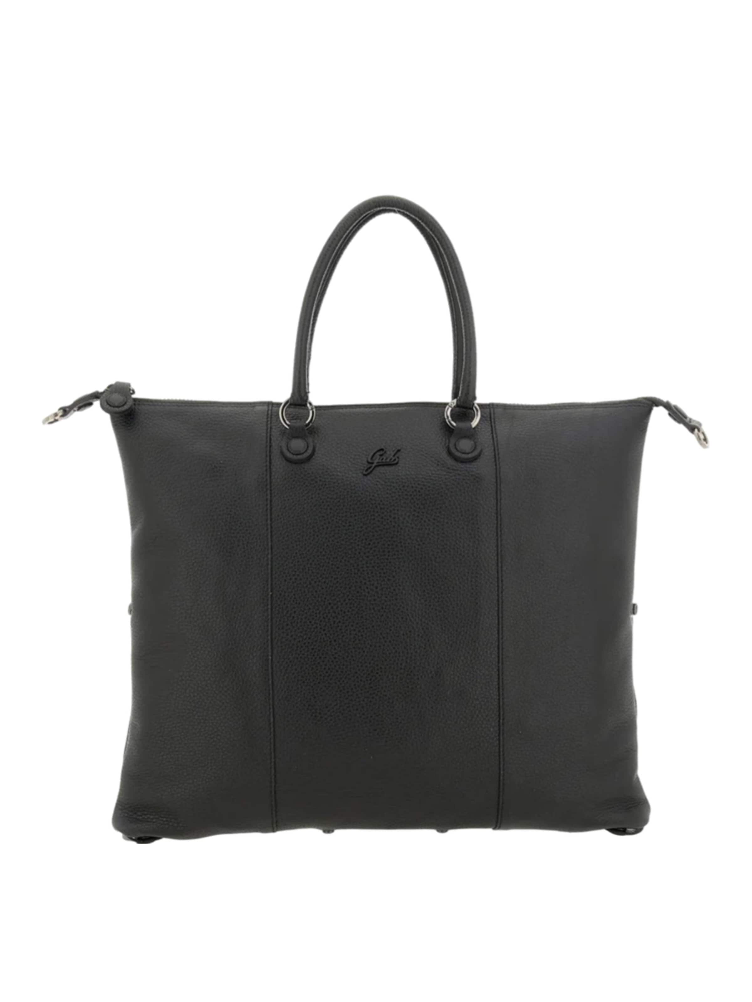 Gabs Shopper in Black: front