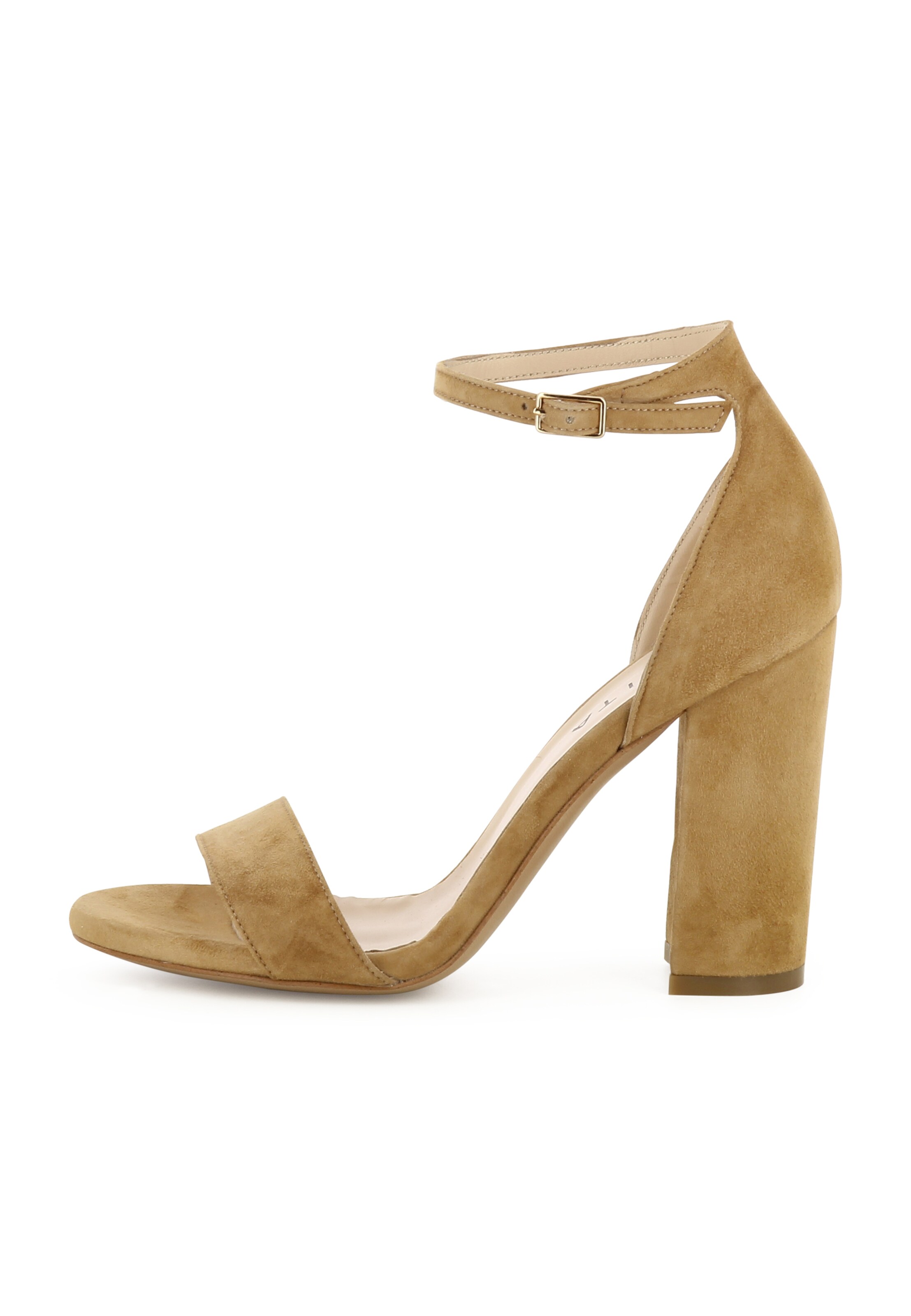 EVITA Strap sandal 'EVA' in Brown: front
