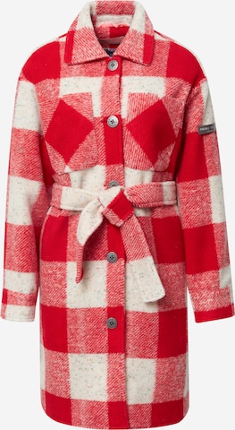Frieda & Freddies NY Płaszcz przejściowy w kolorze czerwony: przód